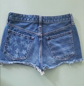 Old Navy Blue Denim Women Shorts